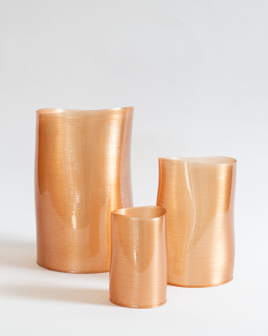 Vin Vase - Amber